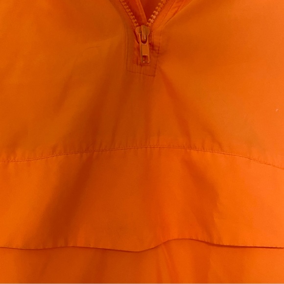 Orange Windbreaker - Nylon - Forever 21 - Men's US XS - UNISEX - Hooded - Picture 5 of 7
